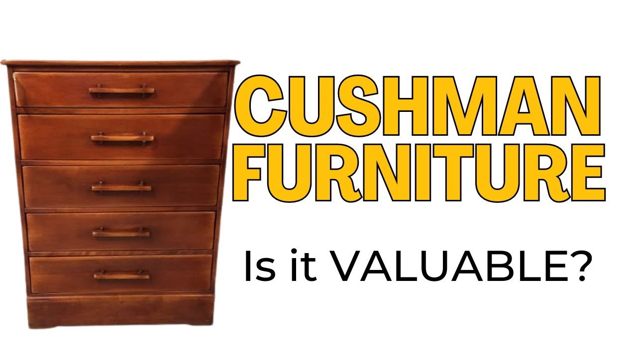 Cushman Furniture, Is Secondhand Cushman Furniture Valuable? Cushman